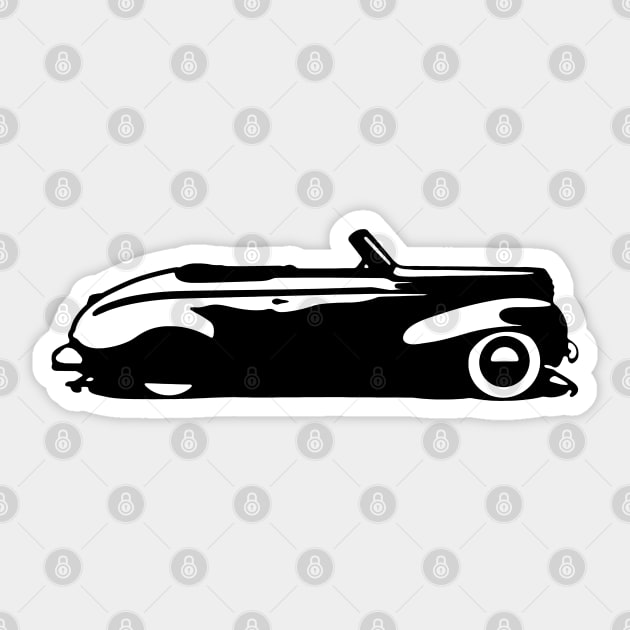 Convertible Sticker by Midcenturydave